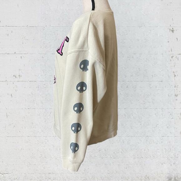 Sanrio Kuromi Sweatshirt Shirt Size S/M Kawaii Kuromicore Kidcore - Picture 4 of 8